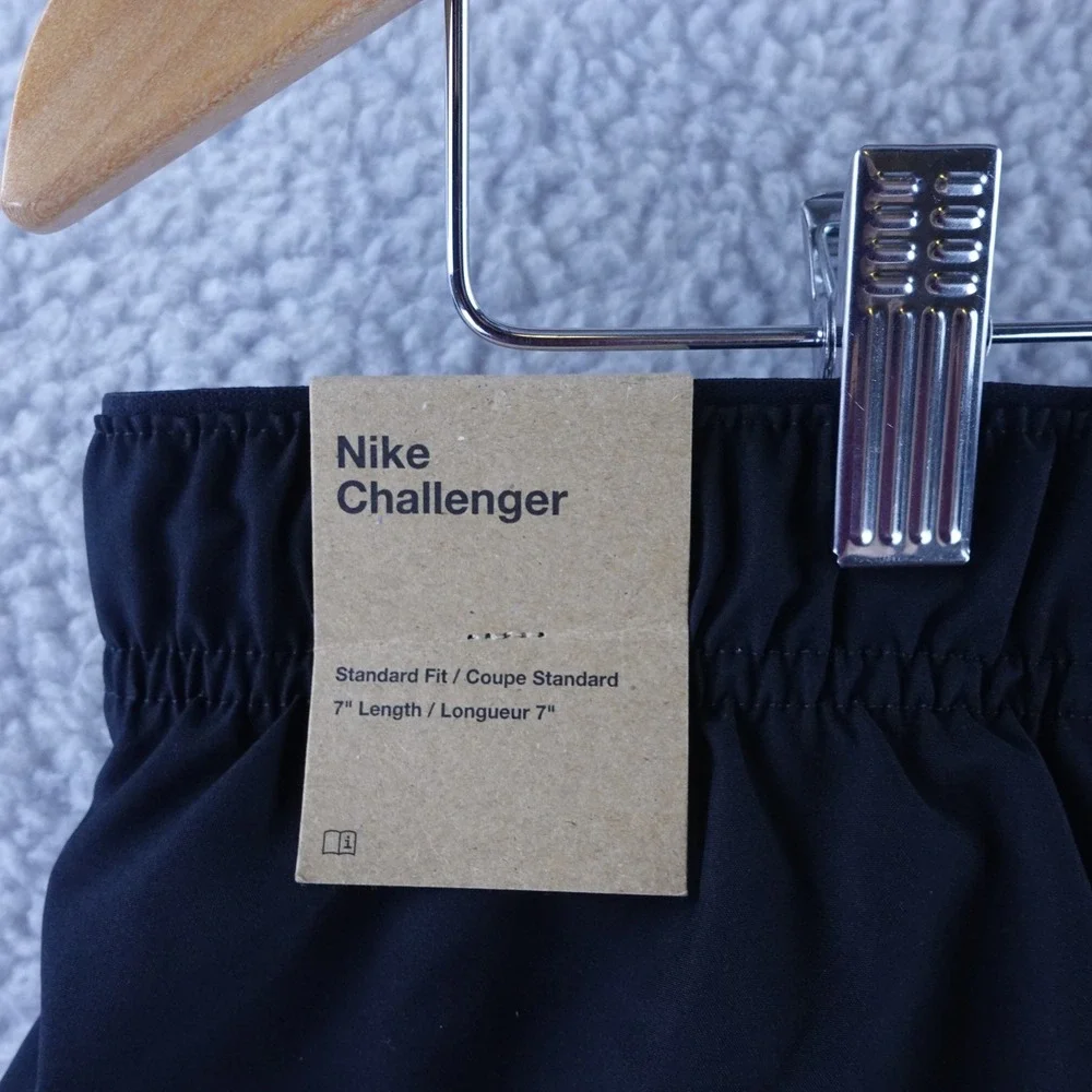 Nike Challenger Dri-FIT Mens 7 Inch Running Shorts Black Size Large NWT